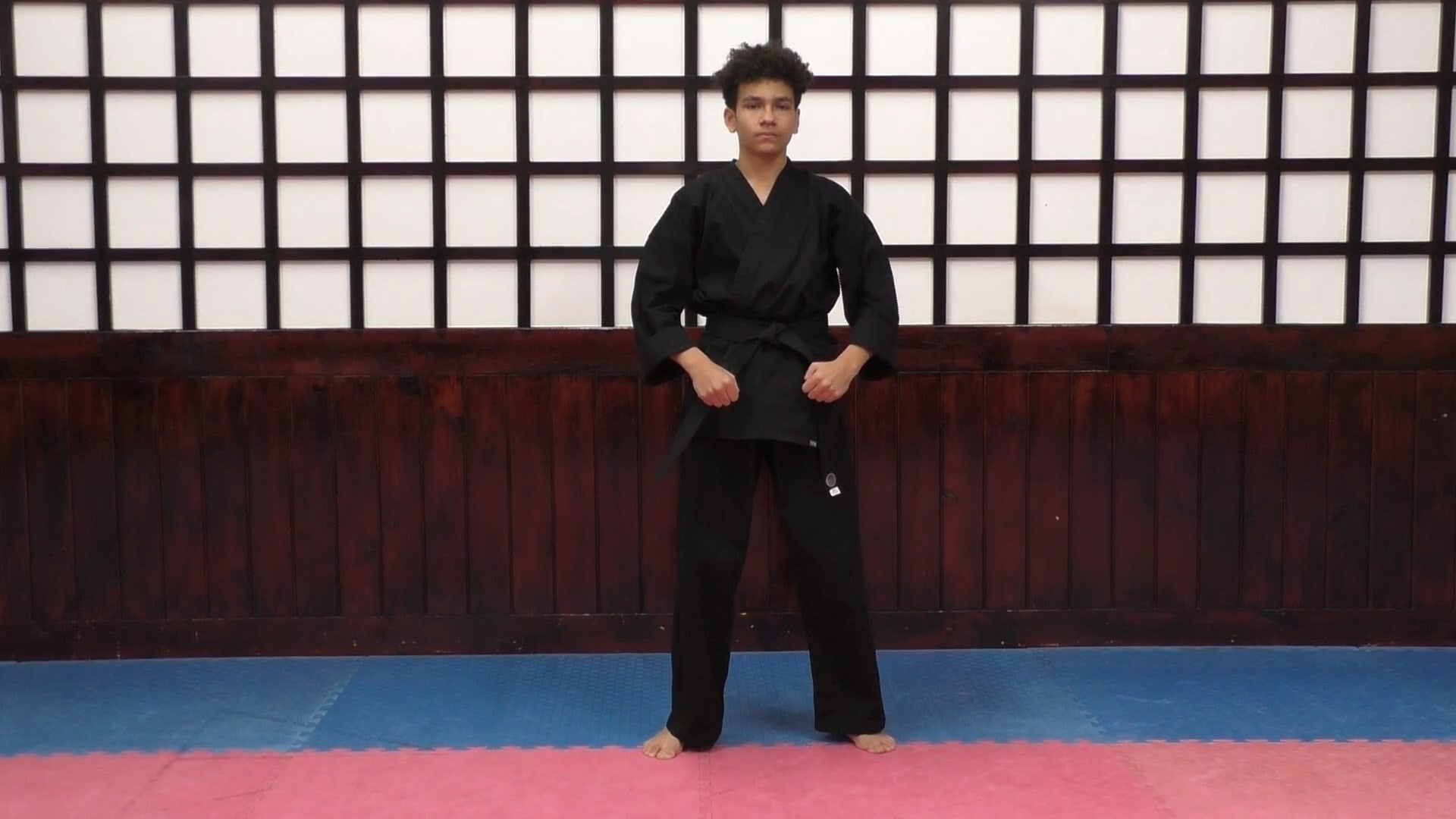 Strike from Front Choke (In Steps)