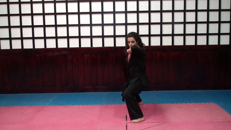  Single with Punch Kata Demonstration